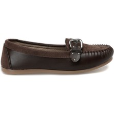 Miss F DW22009 2pr Kahverengi Kadın Loafer