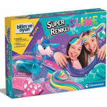 64812 Bilim ve Oyun - Süper Renkli Slime +8 Yaş