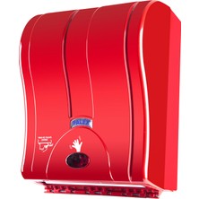 Palex 3491-B Prestij Otomatik Havlu Dispenseri 21 cm Kırmızı