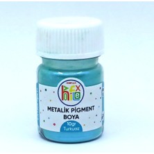Hobiflex Epoksi Reçine Metalik Sedefli Pigment Toz Boya 10 gr Turkuaz