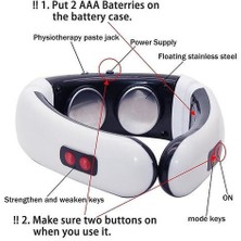 Elektrik Servikal Tens Ünitesi Darbe Masajı Boyun Omuz Kas Manyetik