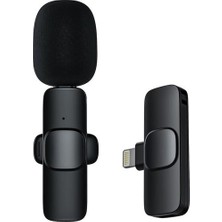 Torima 2 Adet Kablosuz Yaka Mikrofonu Lightning 2'li Mini Mikrofon K9