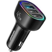 Joyroom JR-CL09 45W 4 Port Pd+Q3 Hızlı Araç Şarjı