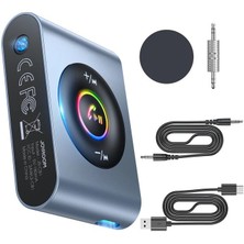Joyroom Jr-Cb1 Bluetooth 5.3 3ın1 Bluetooth Araç Adaptörü