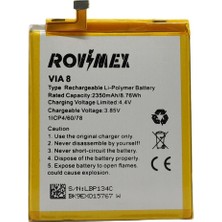 Rovimex Casper Via V8 Rovimex Batarya Pil