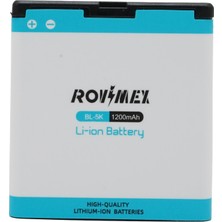 Rovimex Nokia Bl-5k Rovimex Batarya Pil