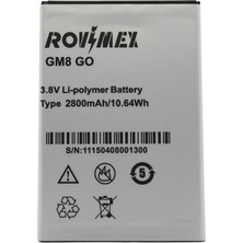 Rovimex General Mobile Gm 8 Go Rovimex Batarya Pil