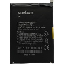 Rovimex Casper Via F2 Rovimex Batarya Pil