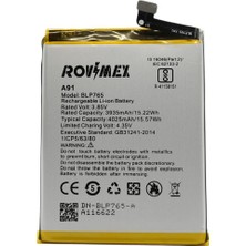 Rovimex Oppo A91 Rovimex Batarya Pil