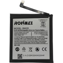 Rovimex Xiaomi Mi 8 Se BM3D Rovimex Batarya Pil