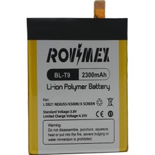Rovimex Lg x Screen K500 (Bl-T9) Rovimex Batarya Pil