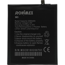 Rovimex Casper Via M3 Rovimex Batarya Pil
