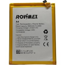 Rovimex Casper Via A3 Rovimex Batarya Pil