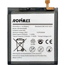 Rovimex Samsung Galaxy A40 (SM-A405F/DS) Rovimex Batarya Pil