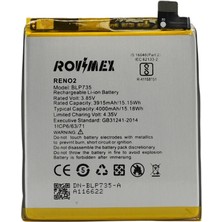 Rovimex Oppo Reno 2 Rovimex Batarya Pil