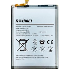 Rovimex Samsung Galaxy A21S (SM-A217F/DSN) Batarya Pil - 4900 mAh