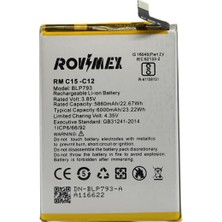 Rovimex Realme C15 (BLP793) Rovimex Batarya Pil