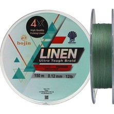 Dft Bojin 4x Linen Ip Misina 150M Yeşil 0.08MM