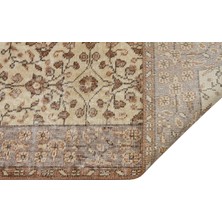 Sempati Halı Özel Vintage El Dokuma Eskitme Halı  115 x 200 cm 9191