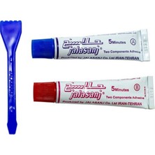 Alcon Baybond Çelik Yapıştırıcı Ikiz Tüp Hızlı ve Dayanıklı Yapıştırıcı 20 gr