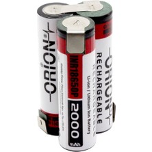Orion 18650 11.1V 2000MAH Li-Ion Şarjlı Üçgen Matkap Pili