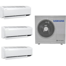 Samsung Windfree 9+9+18 BTU/h+6,8kw Dış A++ 23200 BTU Multi Inverter Duvar Tipi Klima