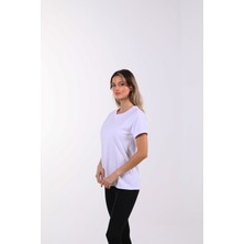 Maxi-Dry Aşırı Terleme Karşıtı Kadın Tişört - Bisiklet Yaka