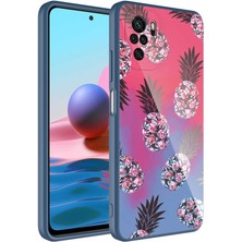 Kilifone - Xiaomi Redmi Note 10S - Kılıf Sert Kamera Korumalı Desenli Epoksi Kapak