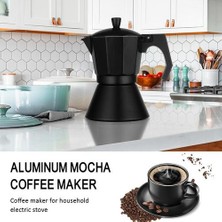 Alüminyum Mocha Ev Indüksiyon Ocak Kahve Makinesi Çift Alt El Pot Iyi İşçilik Iyi Termal Iletken (Yurt Dışından)