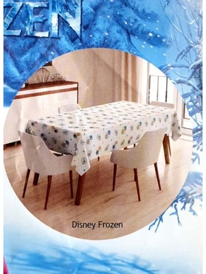 Akça Tekstil Frozen Baskılı Masa ve Çocuk Oyun Örtüsü (150 x 180 cm)