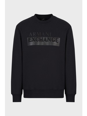 Armani Exchange Logolu Regular Fit Bisiklet Yaka Pamuklu Sweat Erkek Sweat 6lzmbe Zjcaz 1200