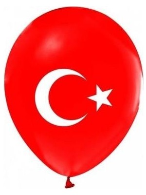 abnturk Dev Helium Kalite Ay Yıldız Balon