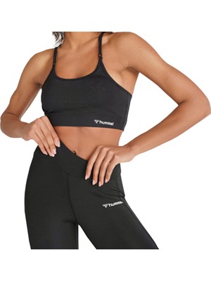 Hummel Hml T-Mt Chipo Padded Sports Bra Kadın Siyah Atlet 911605-2001