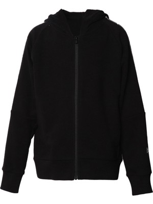 Hummel Hmlkygo Zıp Hoodıe Siyah Çocuk Sweatshirt 921515-2001