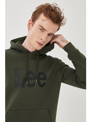 Lee L212021308  Erkek Haki Sweatshirt