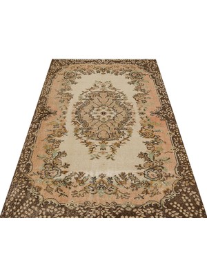 Sempati Halı Eskitme El Dokuma Vintage Halı   122 x 219 cm 9197