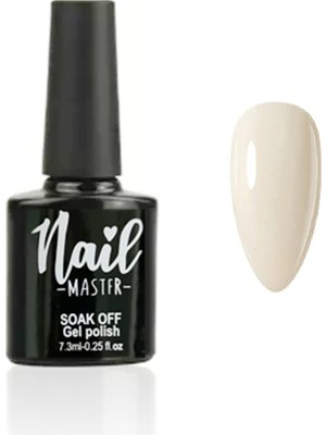 Nail Master M501 Kalıcı Oje Rakı Beyazı Koyu 7,3 ml Parlak Görünüm ve Tek Katta Kapatma