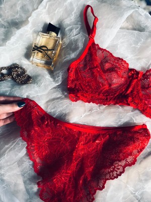 Zag Lingerie Yumuşak Dantelli Takım