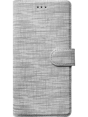 Huawei P Smart 2021 Kılıf Cüzdan Kapaklı Kartlıklı Kumaş