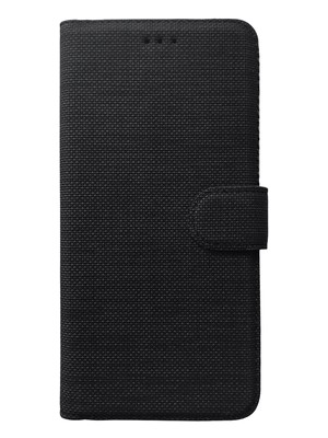 General Mobile Gm 22 Plus Kılıf Cüzdan Kapaklı Kartlıklı Kumaş + Ekran Koruyucu Nano