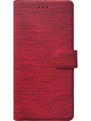 Apsuwa Samsung Galaxy A32 4g Kılıf Cüzdan Kapaklı Kartlıklı Kumaş + Ekran Koruyucu Nano