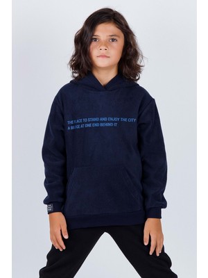 Hopi Kids Çocuk Erkek Tek Sweat D - Lacivert - 10-11 Yaş