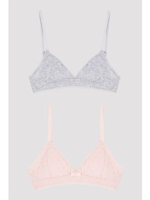 Penti Çok Renkli Kız Çocuk My First Bra 2'li Büstiyer