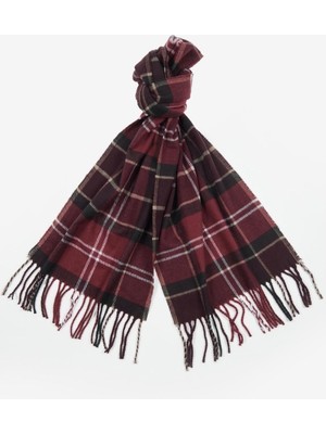 Barbour Unisex Galingale Tartan Atkı RE98 Winter Red