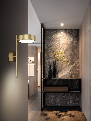 Simaavize Modern Copper LED Aplik