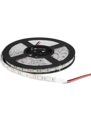 Hazar Led 24 Volt Şerit LED 5050 IP65 5 Metre Sarı (Amber)