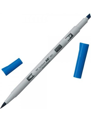 Tombow : Ab-Tp Pro Dual Brush Pen Grafik Kalemi : Cyan 476