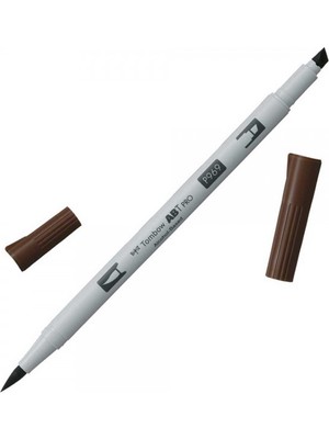 Tombow : Ab-Tp Pro Dual Brush Pen Grafik Kalemi : Chocolate 969