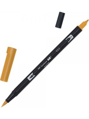 Tombow : Ab-T Dual Brush Pen Grafik Kalemi : Orange 933