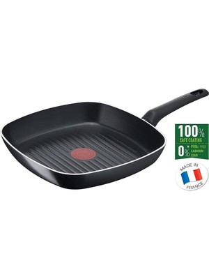 TEFAL Exotic Home B55640 Titanyum 1x Simple Izgara Tavası 26 cm - 2100118532